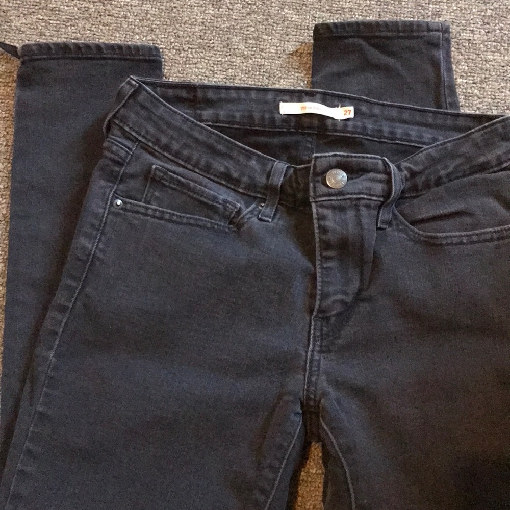 Levi black jeans
